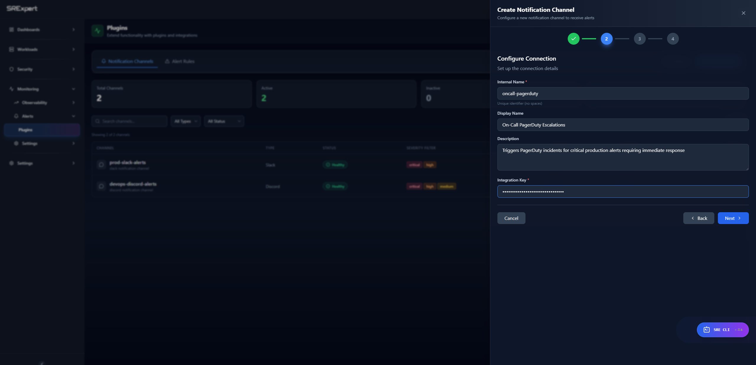 Configure PagerDuty connection