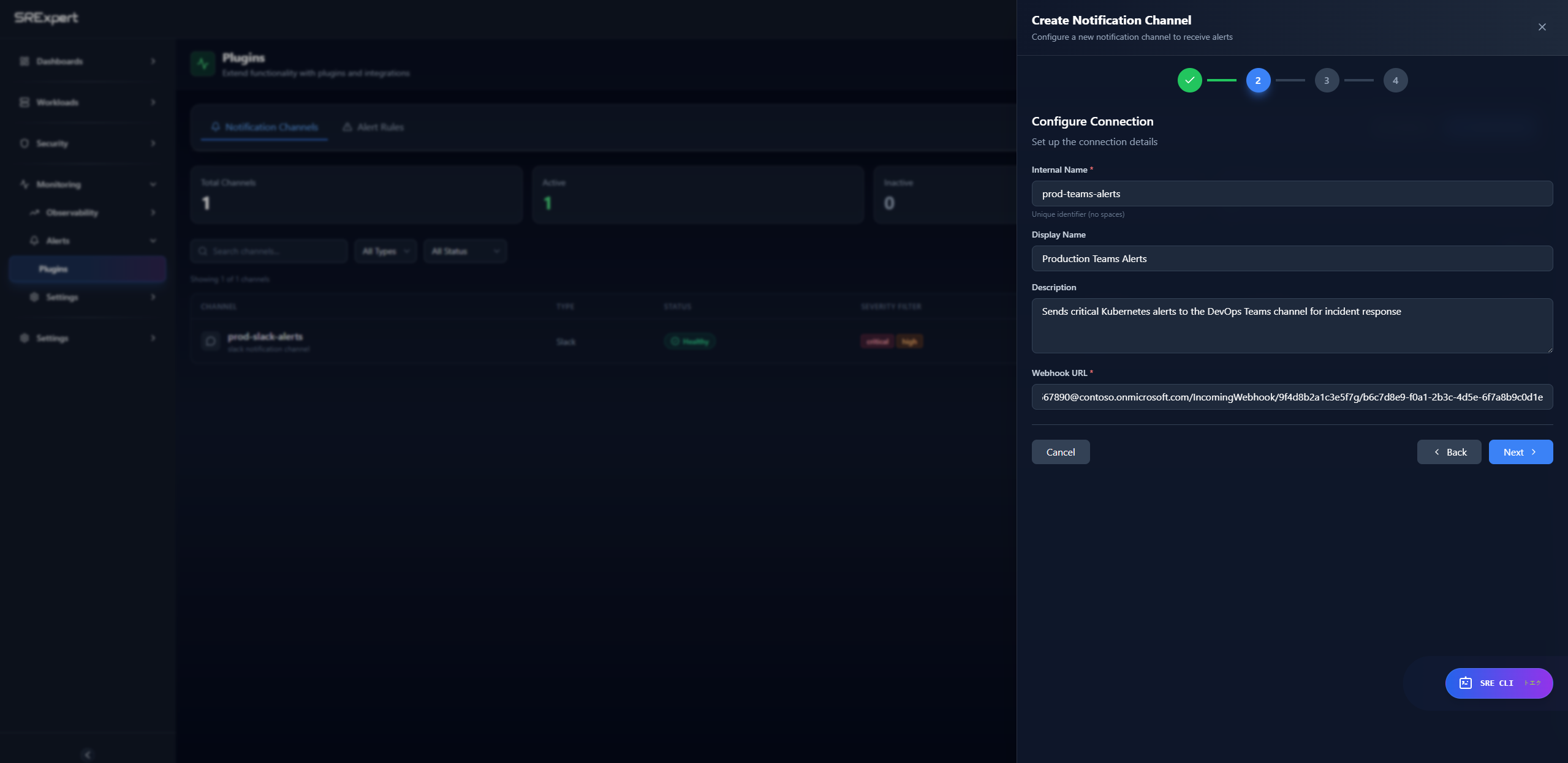 Configure Teams connection