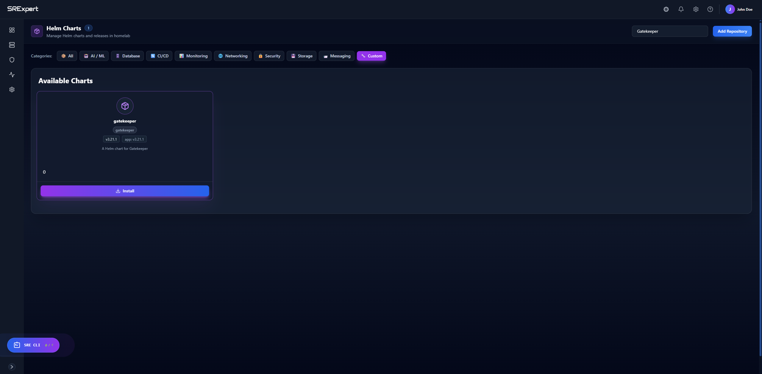 Gatekeeper Helm Chart