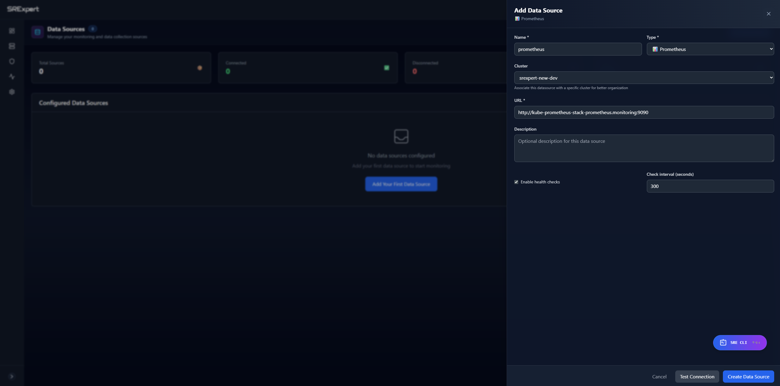 Data Source Configuration